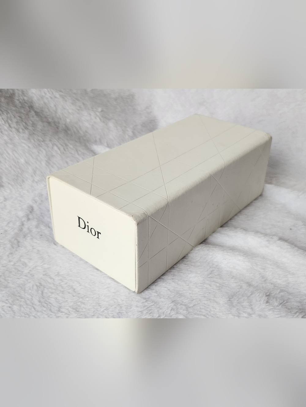 Dior Sunglass Case & Dust Bag White And Gray - Picture 10 of 13